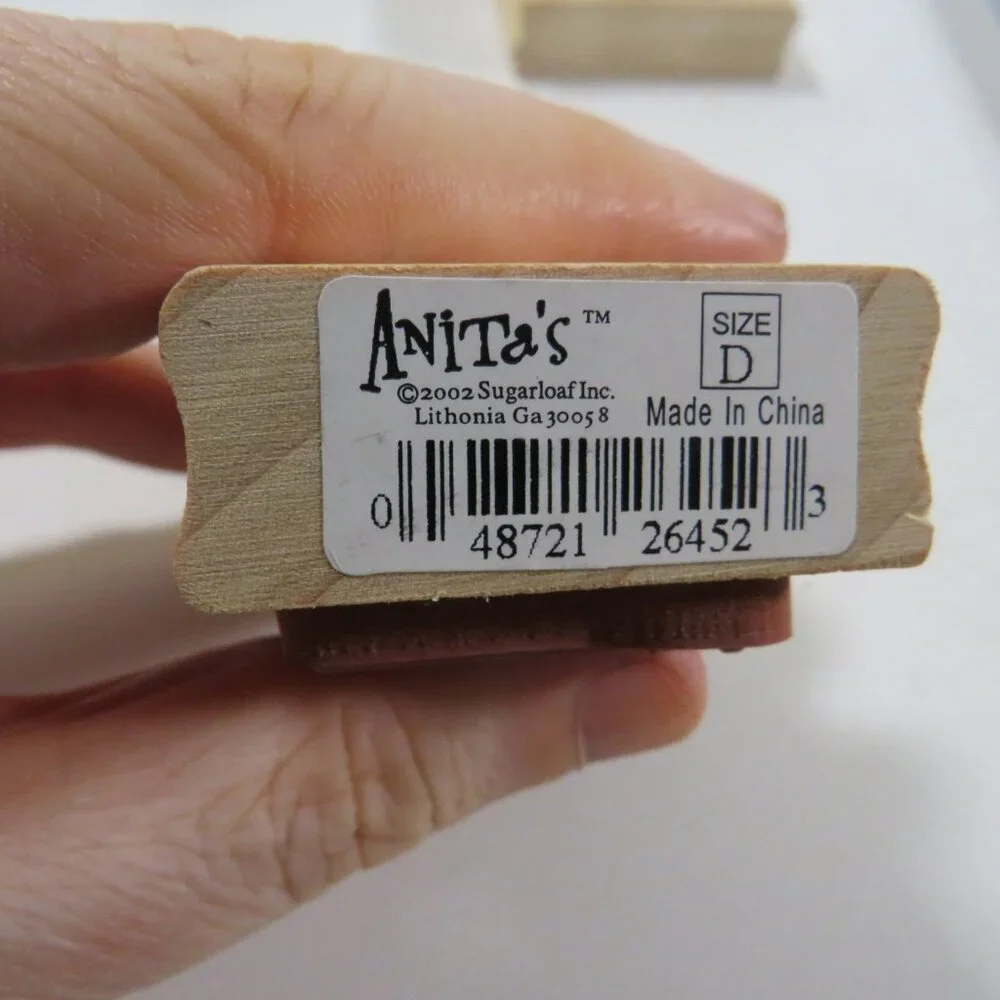 Rubber Stamps Wood Mounted (Fence, Topiary, Just for You Bouquet)